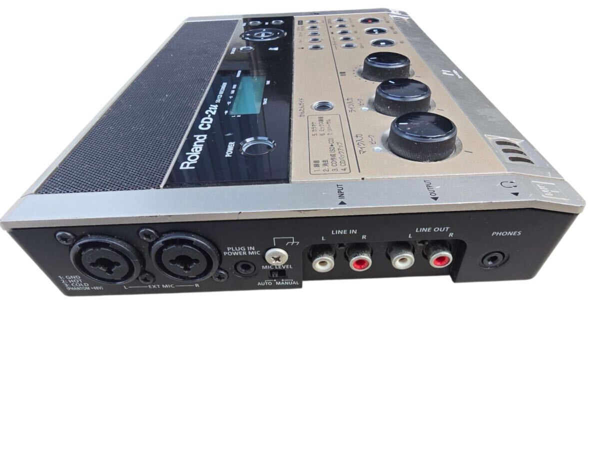 ジャンク CD-2u roland  Roland SD⁄CD レコーダー CD-2u ジャンク Roland SD⁄CD レコーダー CD