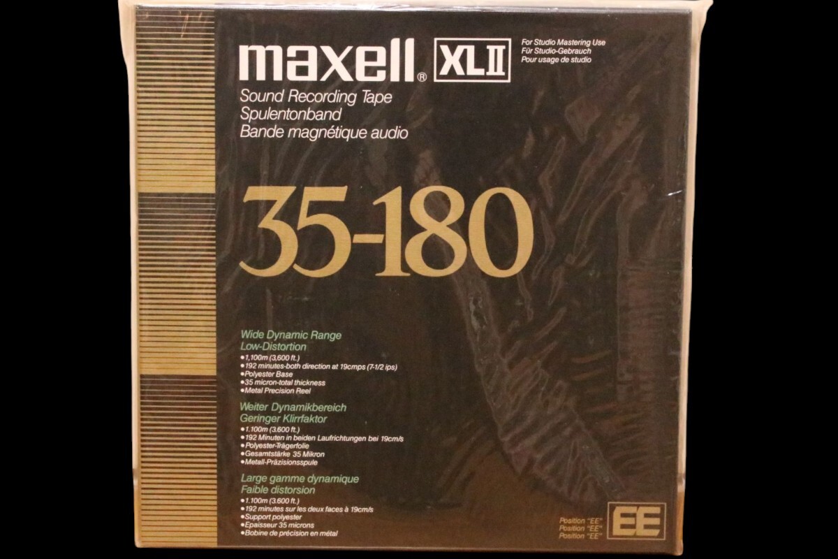 マクセル MAXELL XLII Position EE のテープが8点。 人気定番，100%新品 メタルリール maxell XLⅡ Position EE 35-180 ?.