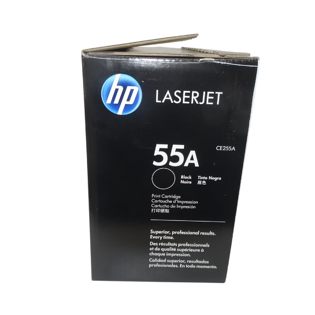 ★純正 ヒューレットパッカード HP LASERJET プリントカートリッジ CE255A ブラック (55A) NO.8334_画像3