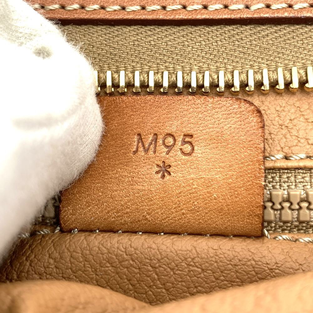 CELINE セリーヌ M95 クラッチバッグ セカンドバッグ ポーチ マカダム PVC ブラウン レディース メンズ ファッション_画像8