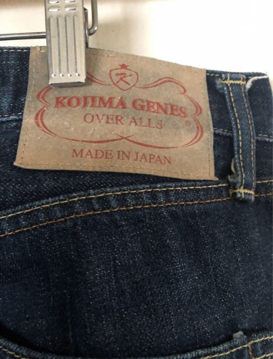 KOJIMA JEANS W38 児島ジーンズ　セルビッチデニムパンツ 赤耳　 濃紺 インディゴ　MADE IN JAPAN