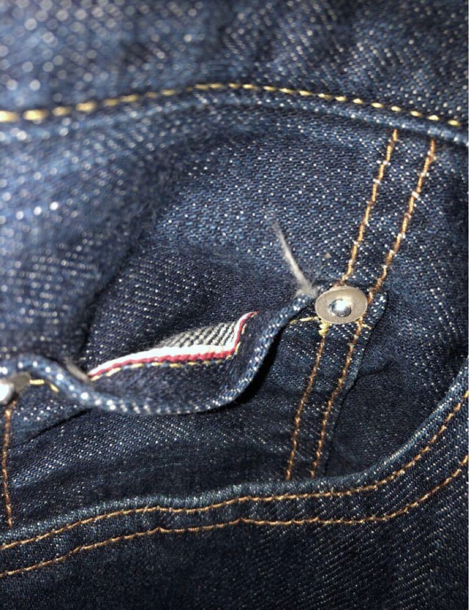 KOJIMA JEANS W38 児島ジーンズ　セルビッチデニムパンツ 赤耳　 濃紺 インディゴ　MADE IN JAPAN