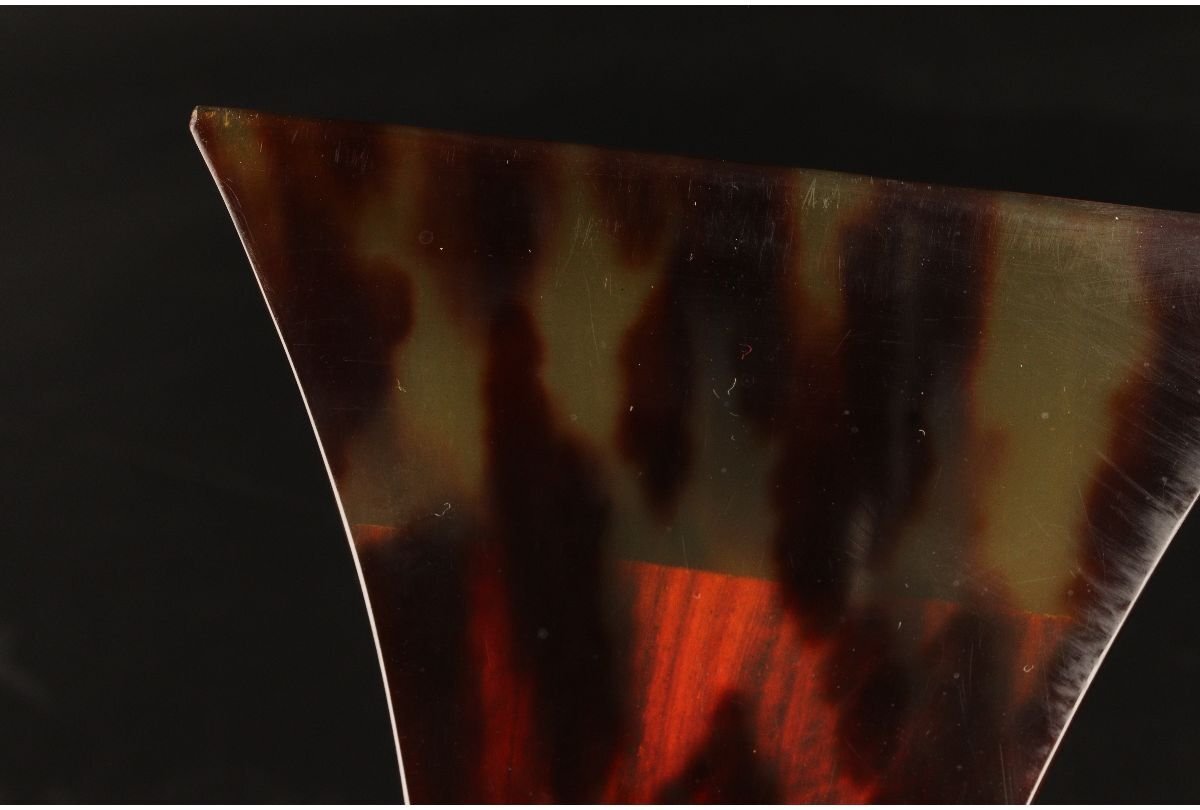 [ギャラ藤]最高級材糸巻太棹津軽三味線/G-2050 (検索)骨董/和楽器/弦楽器/三線/義太夫/鼈甲/一枚甲/長唄_画像3