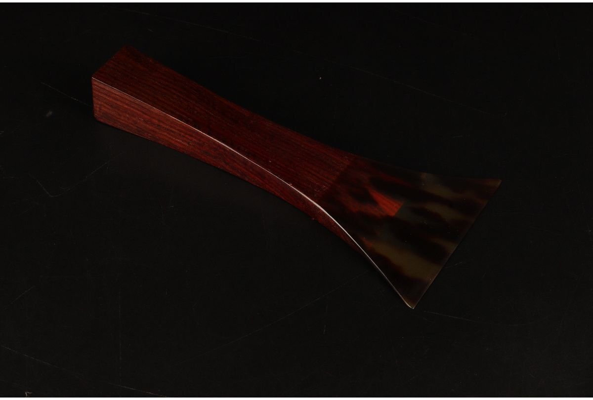 [ギャラ藤]最高級材糸巻太棹津軽三味線/G-2050 (検索)骨董/和楽器/弦楽器/三線/義太夫/鼈甲/一枚甲/長唄_画像4