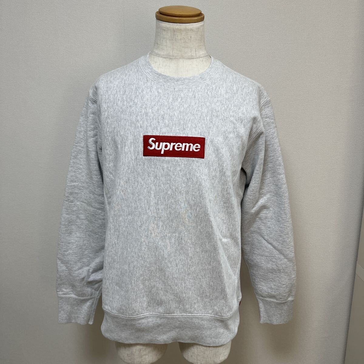 Supreme シュプリーム スウェット グレー M 3303325Y0072 極美品】Supreme シュプリーム ボックスロゴ スウェット