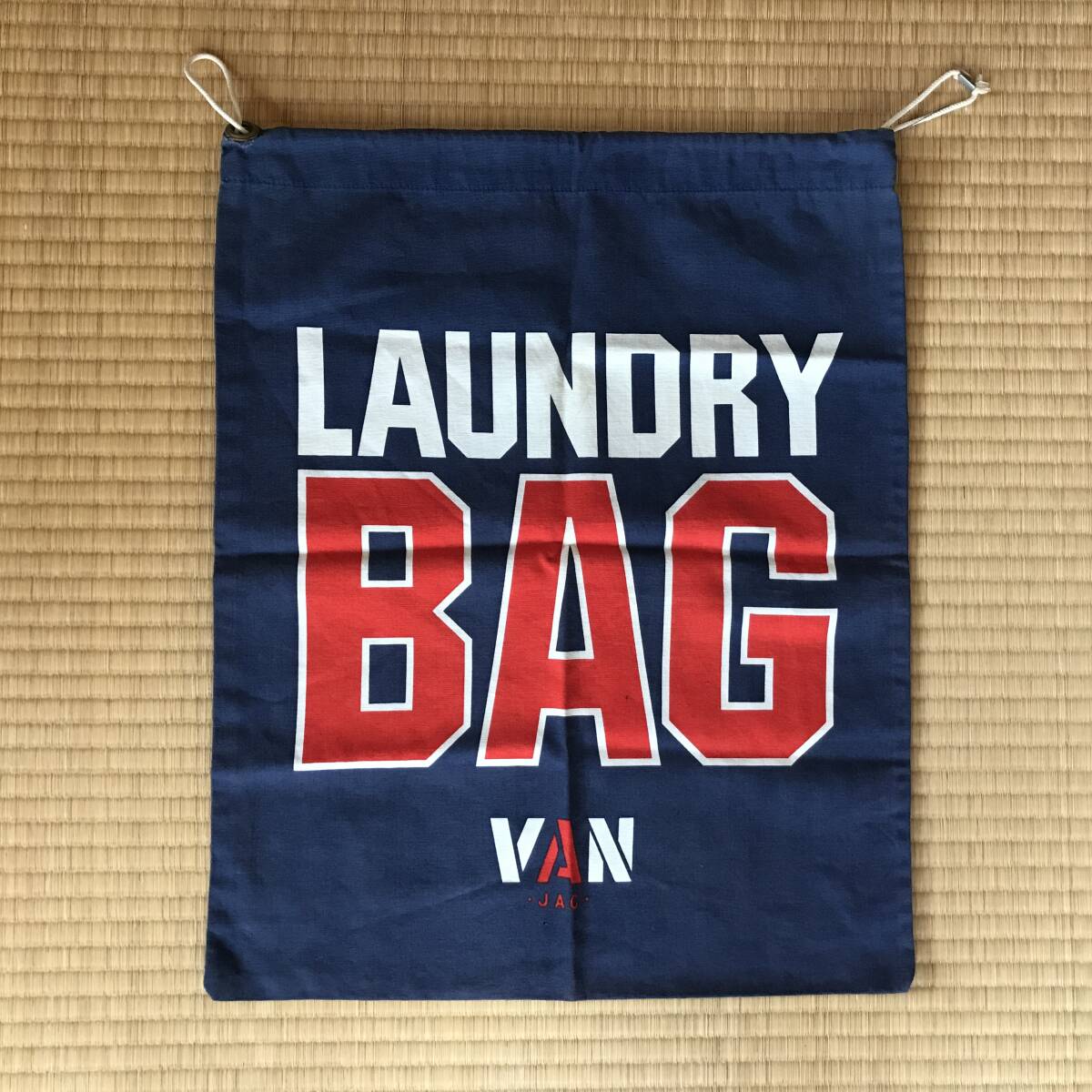 【送料込】VAN LAUNDRY BAG ランドリーバッグ　中古_画像1
