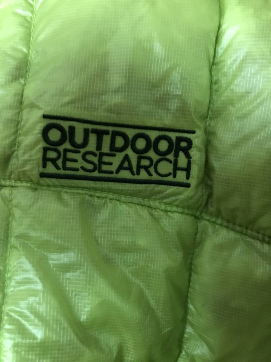 【送料込】OUTDOOR RESEARCH ダウン プルオーバー　 サイズ：S　美品_画像3