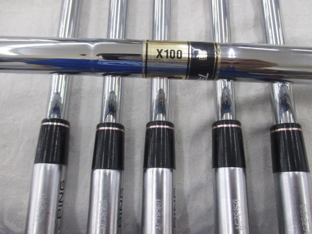 i210 アイアン　6本セット【2018年】 / D/G（リシャフト品）（X100）　中古品_画像4