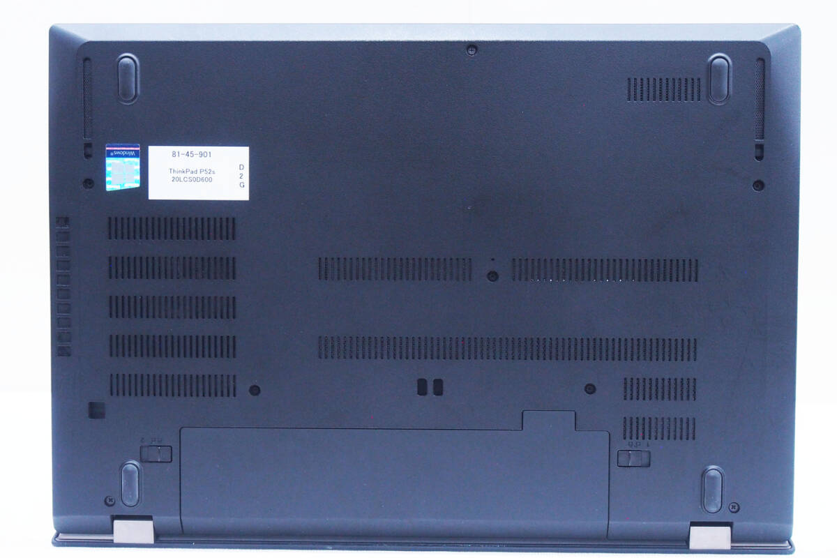 即配TT Corei7 16Gメモリ QuadroP500 Office2019 ThinkPad P52s i7-8650U NVMeSSD256G 15.6インチFHD Win11 モバイルワークステーション