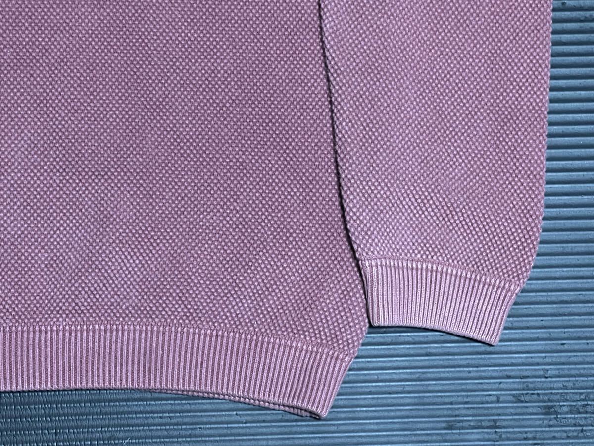 crepuscule クレプスキュール ポップコーン スウェット　クルーネック popcorn sweat スウェットシャツ 美品 サイズ1 ピンク_画像4