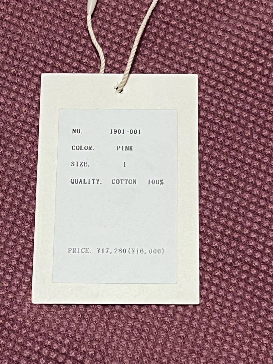 crepuscule クレプスキュール ポップコーン スウェット　クルーネック popcorn sweat スウェットシャツ 美品 サイズ1 ピンク_画像6