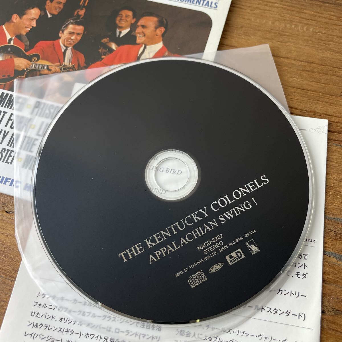 KENTUCKY COLONELS／Appalachian Swing ! アパラチアン・スウィング！／ザ・ケンタッキー・カーネルズ 紙ジャケット 国内盤 帯付_画像6