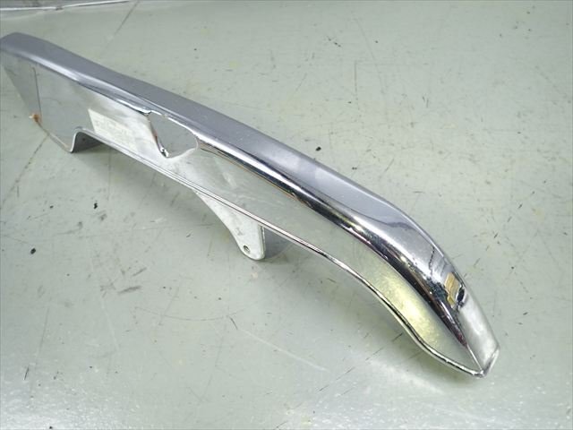 β250801-2 ヤマハ SR400 RH01J (H19年式) 始動動画有 純正 チェーンカバー チェーンケース 破損無し！凹み有！_画像3