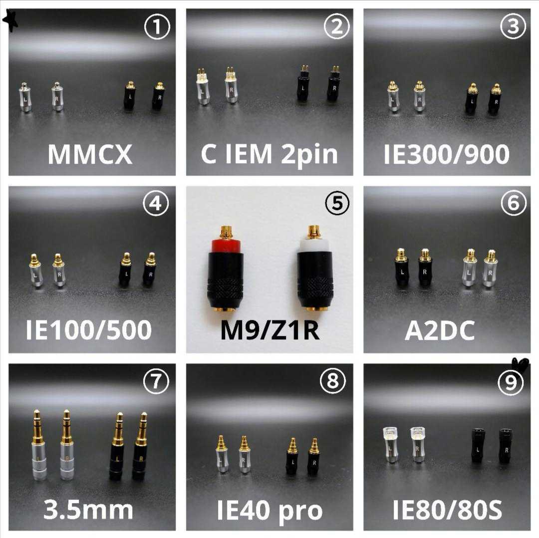 16芯 銀線＆金線撚り合わせ 0.78 2ピン C IEM/4.4mm