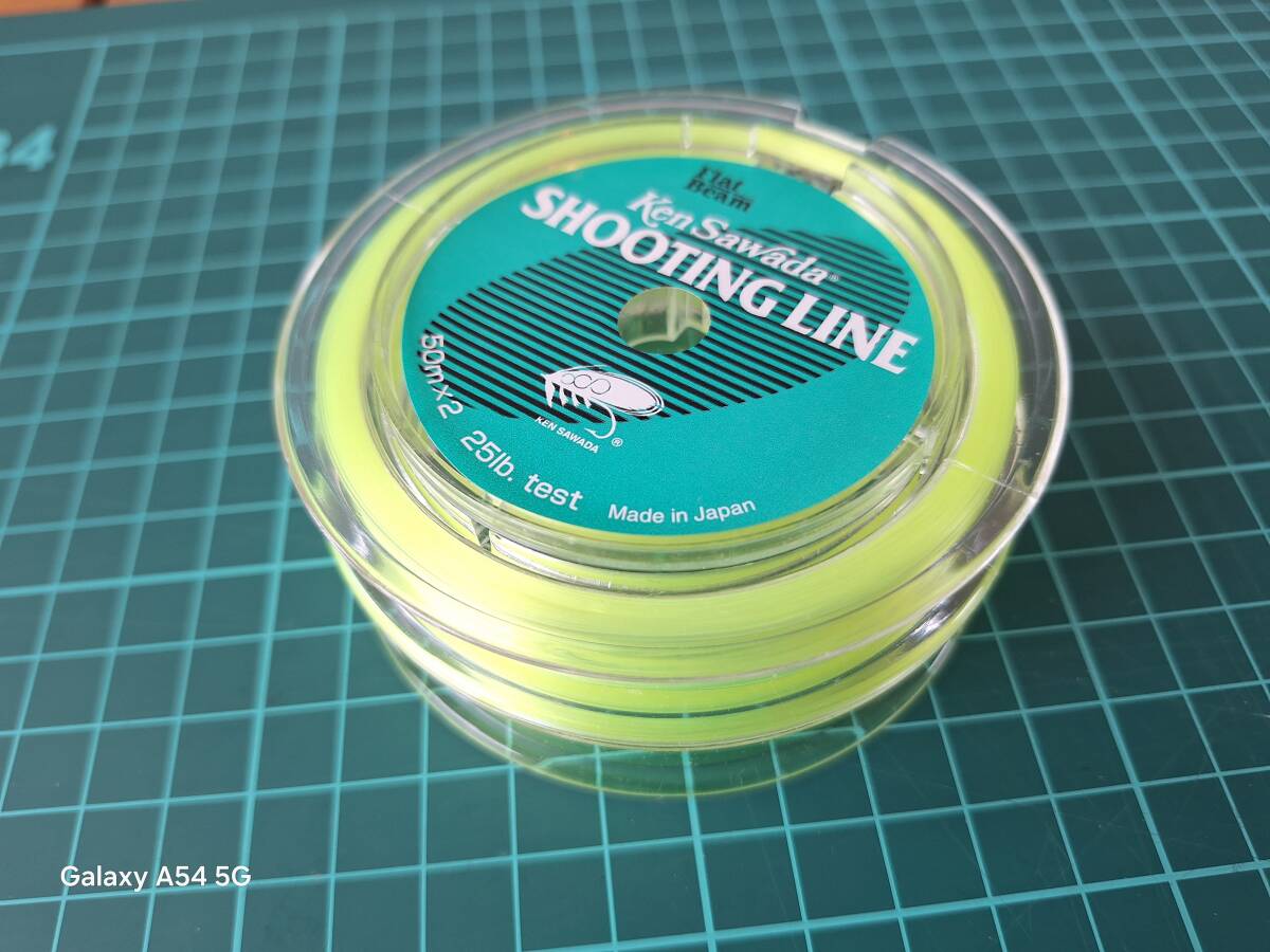 ken sawada / フラットビーム　100m 25lb (新品未使用)_画像1