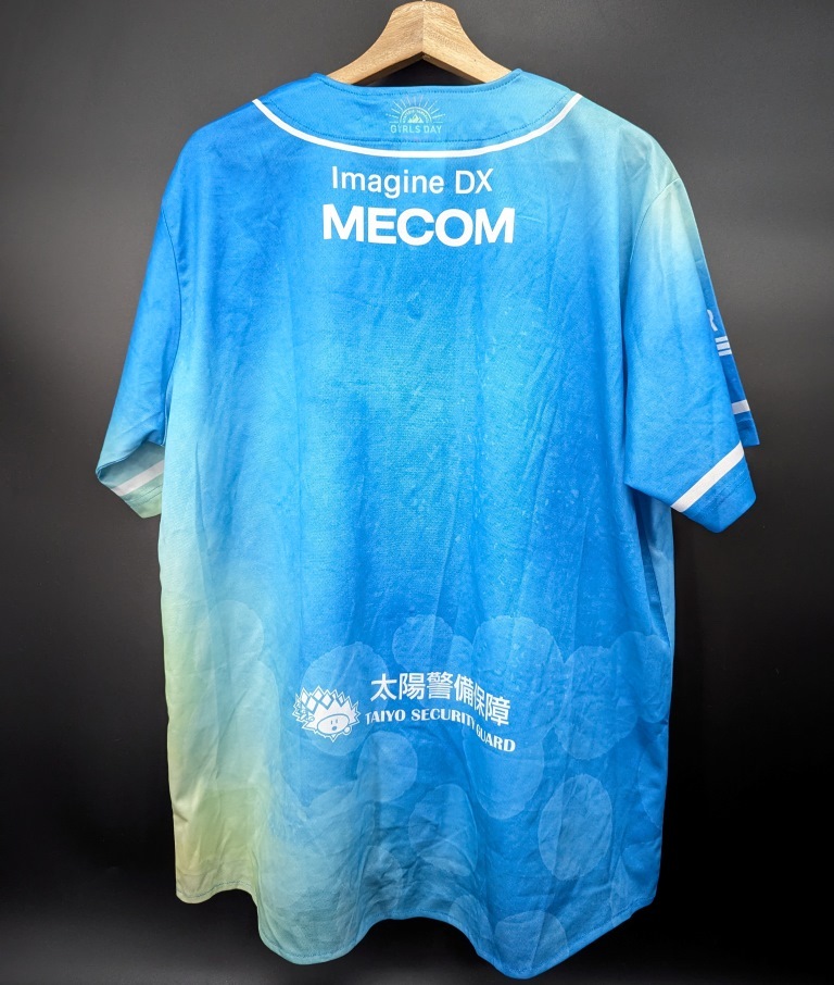 3318C 送料185円? 美品 モンテディオ山形 ガールズデー 配布 ベースボール ユニフォーム Lサイズ