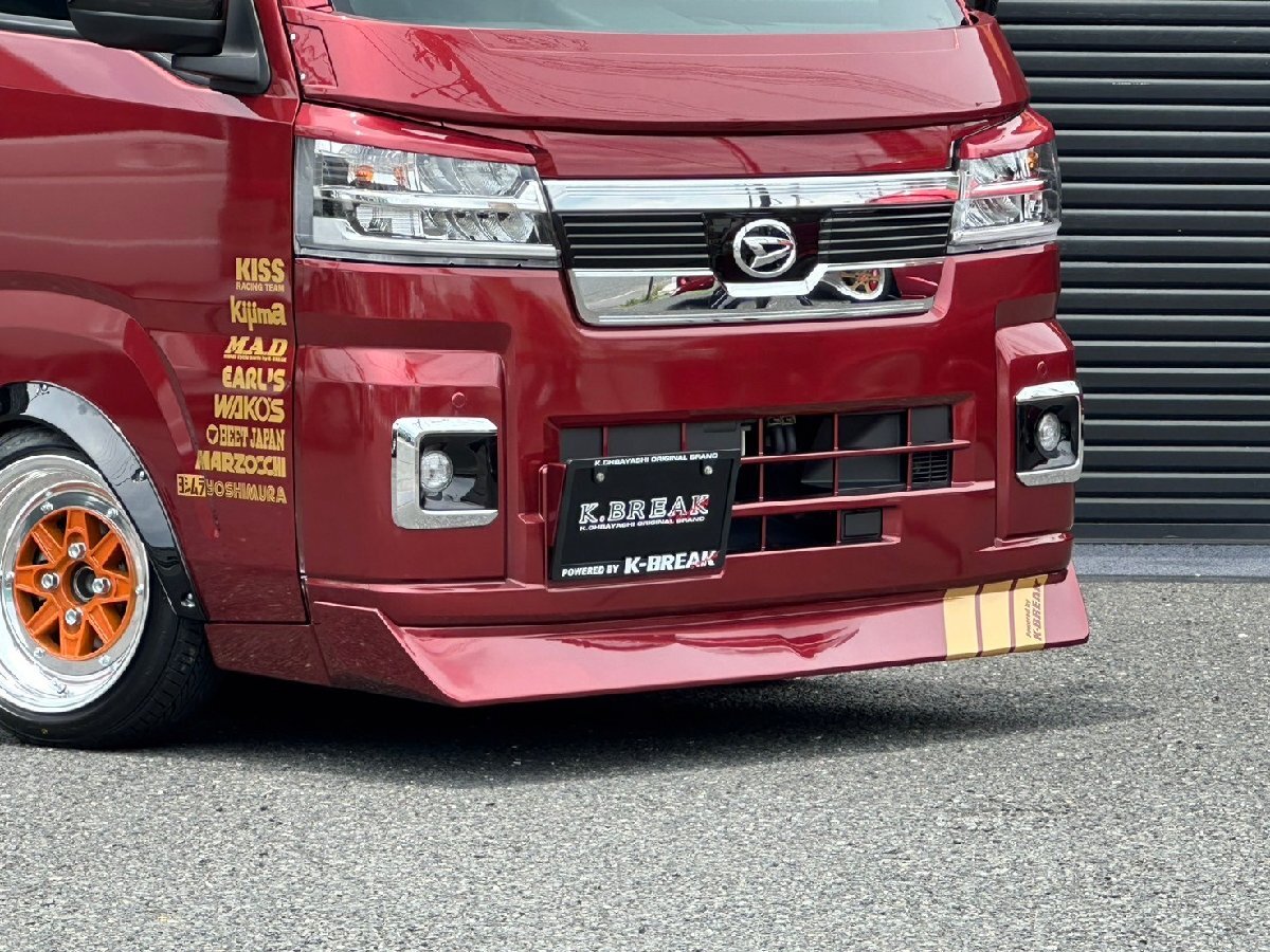 K-BREAK ハイゼット ハイゼットジャンボ500 S500P S510P 後期用　フロントリップVer.2 kbreak ケイブレイク ケーブレ_画像1