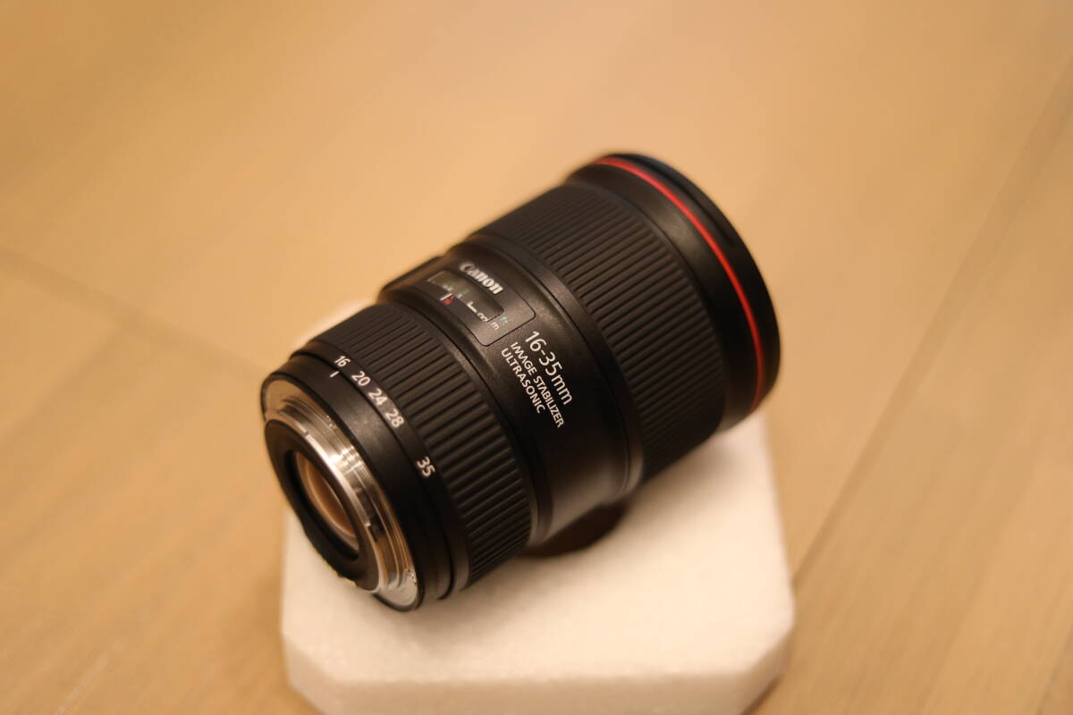 1円～ Canon キヤノン EF 16-35mm ULTRASONIC F2.8 L III USM 望遠レンズ 保存袋付 y194-2050537【Y商品】 1円スタート 超美品 キヤノン EF 16-35mm F4 L IS USM 箱や