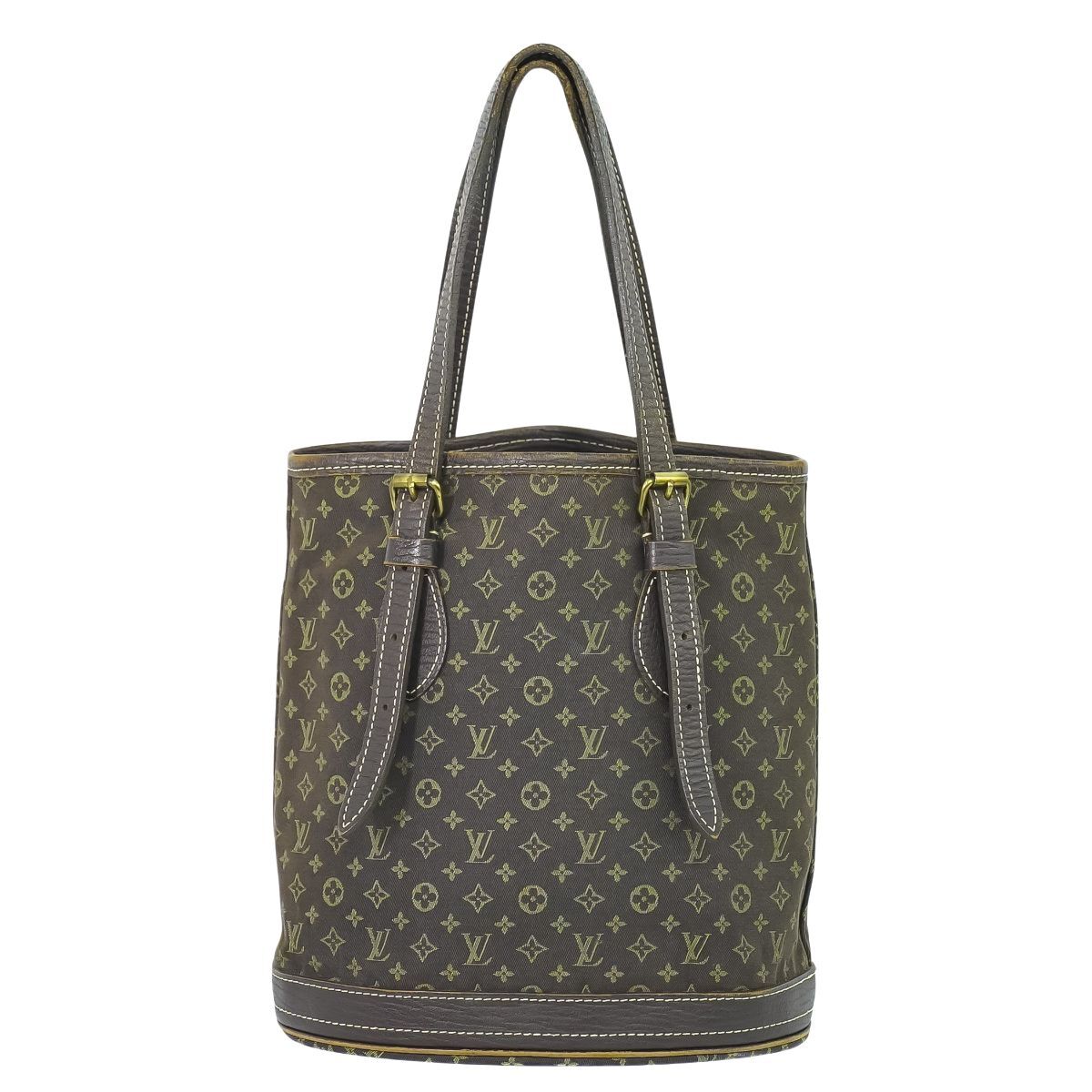 ⭐︎LOUIS VUITTON バケットモノグラムミニラン エベヌ PM ポーチ付 LOUIS VUITTON バケットPM モノグラムポーチ付き