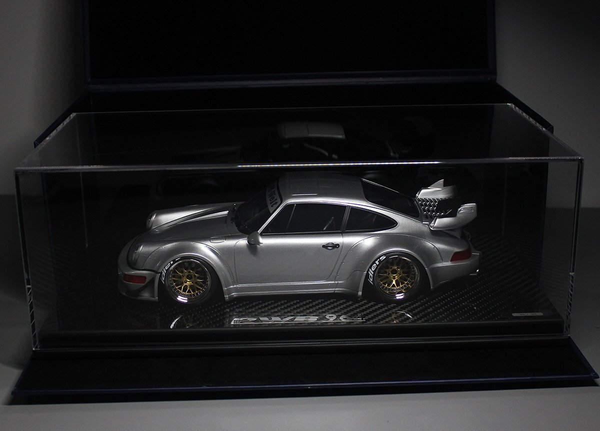 新品 TGM モデル 1/18 ポルシェ 964 RWB シルバー ミニカー △超貴重な！Silver！世界限定99台！TGM 1/18 ポルシェ Porsche