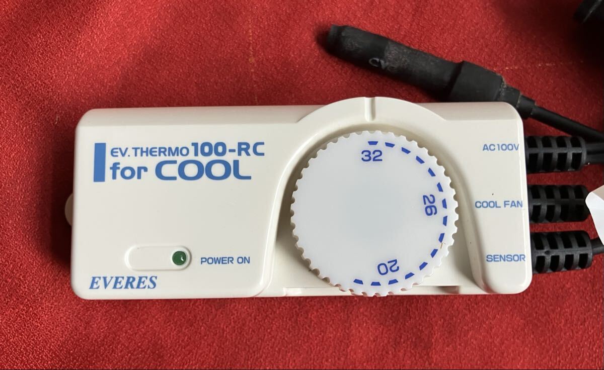 エヴァリス 観賞魚用冷却ファン専用サーモスタットEVサーモ100-RC_画像2