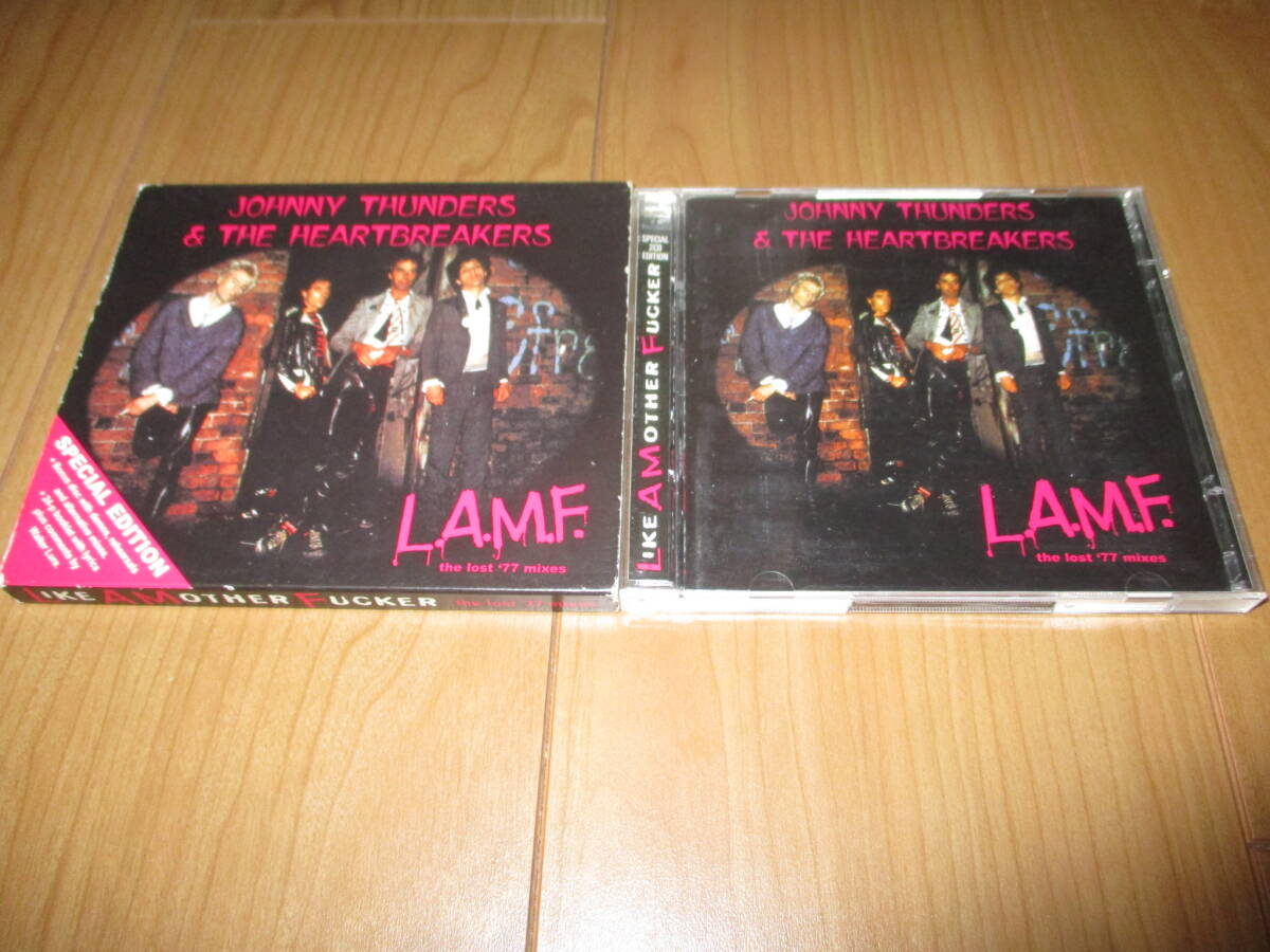 JOHNNY THUNDERS & THE HEARTBREAKERS L.A.M.F. the lost '77 mixes　ジョニー?サンダース?。裁督M　輸入中古盤