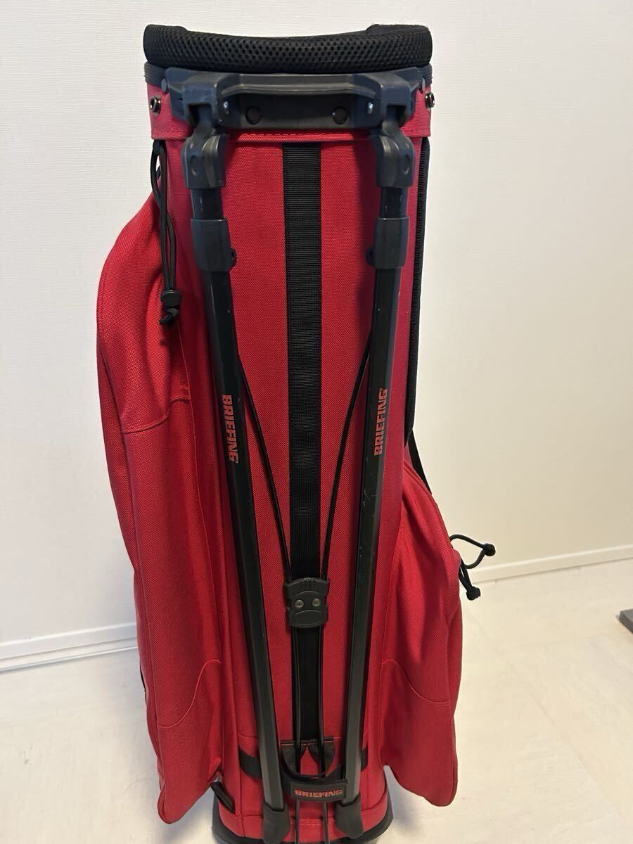BRIEFING スタンドバッグ CR-4 限定ホリデイコレクション レッド 赤