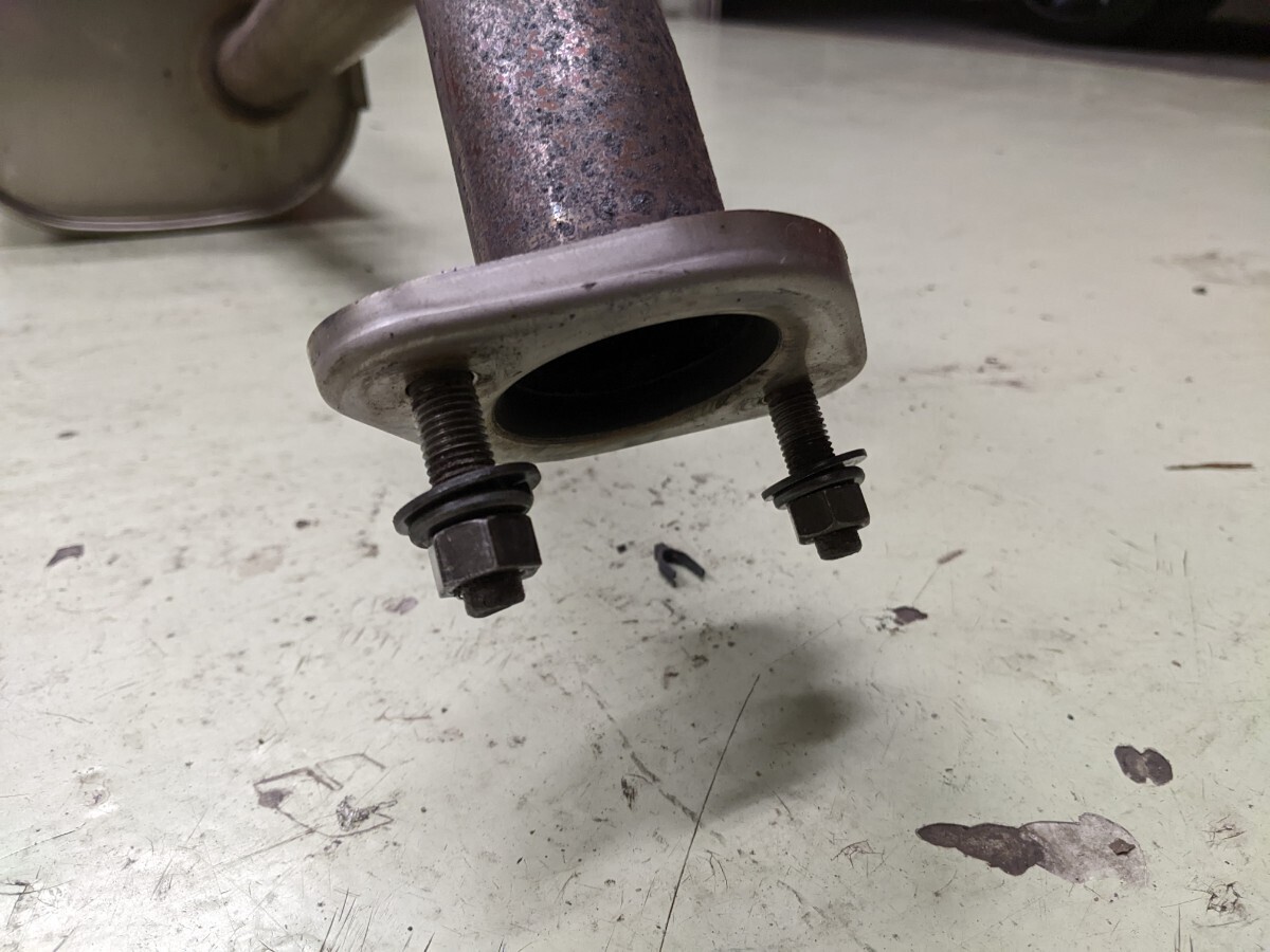 日産　K13マーチニスモ　オーテック　純正マフラー　_画像3