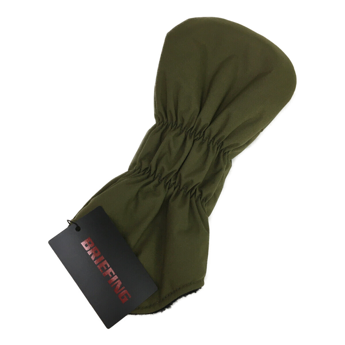 coco 未使用品【SALE】ブリーフィングBRIEFINGヘッドカバー カーキ オリーブグリーンドライバー用定番レターパックプラス発送可K013900_画像3