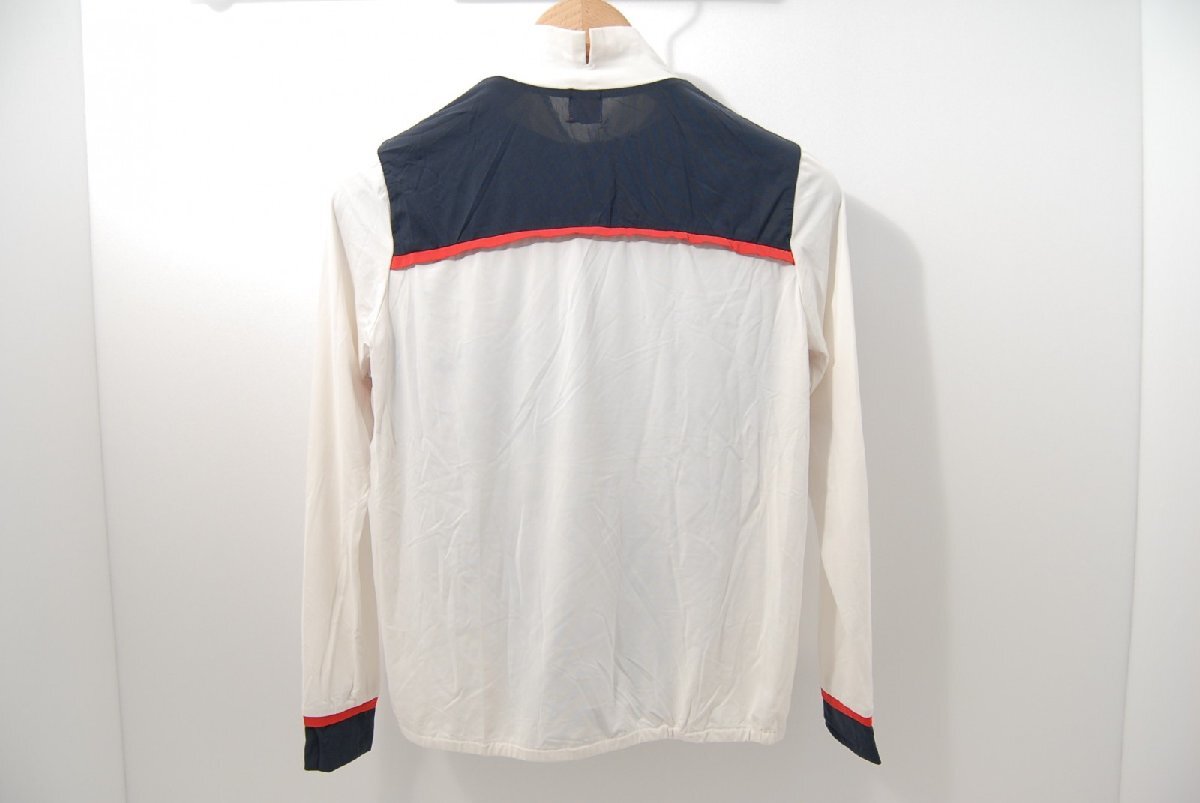 coco 中古【SALE】アルチビオ archivio レディース 長袖シャツ 36(S) 紺×白 襟付き ストレッチ 薄手 レターパックプラス発送可 56784_画像2