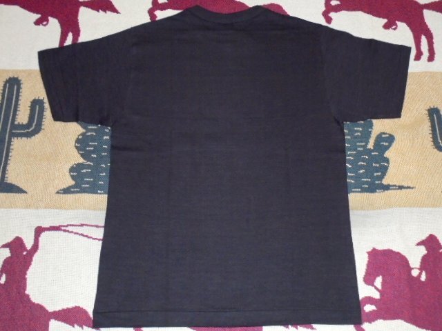 25 ウエアハウス 4601 MILITARY ACADEMY クルー ブラック M 半袖 Tシャツ_画像2