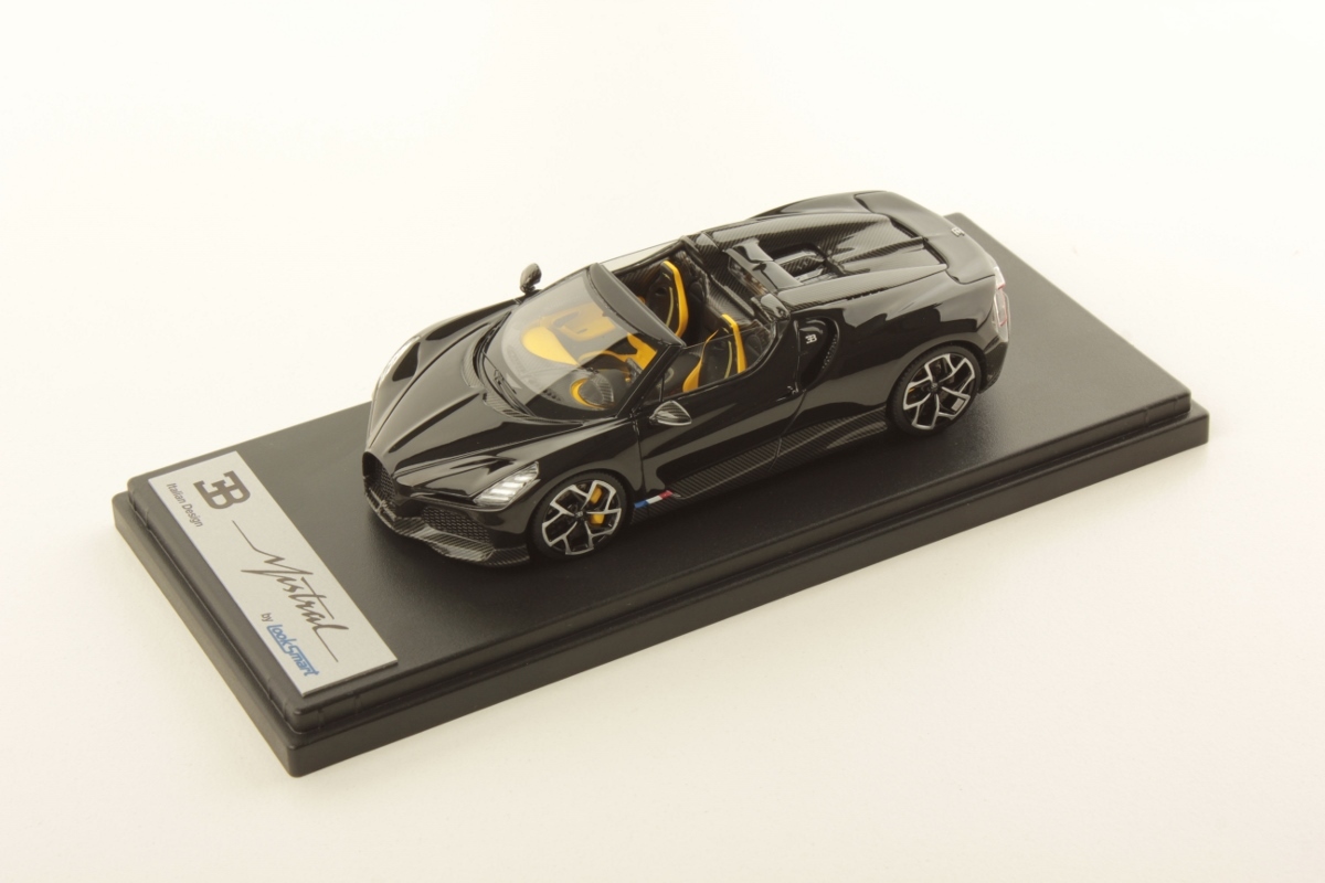 # look Smart 1/43 Bugatti W16 Mistral черный # look Smart 1/43 Bugatti W16 Mistral черный