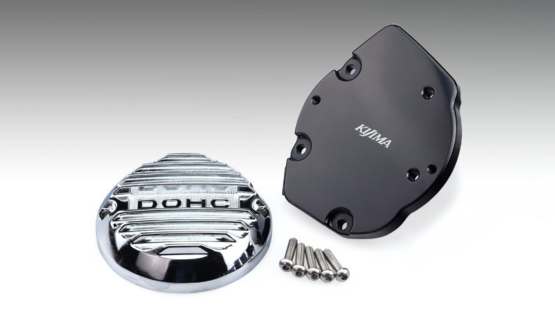 Z900RS/CAFE(ZR900C/K)用 ドレスアップパルサーカバーセット(メッキ)_キジマ_画像1