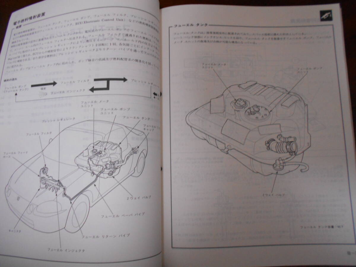 C8958 / CR-X del sol デルソル EG1 EG2 サービスマニュアル 構造編 92-3_画像4