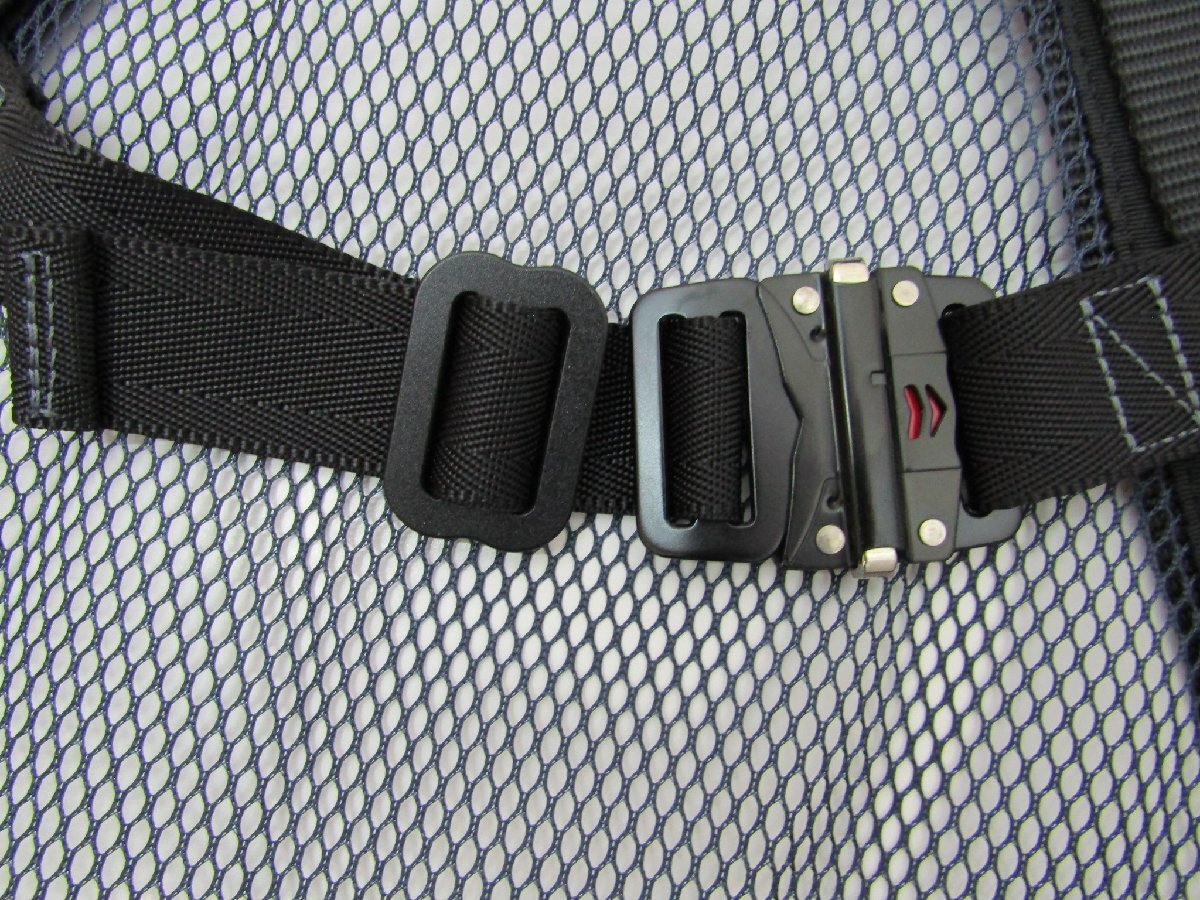 ★【未使用品】ミドリ安全　墜落制止用器具　メッシュハーネス　フルハーネス型　藤井電工　MHF-790NBK　M_画像5
