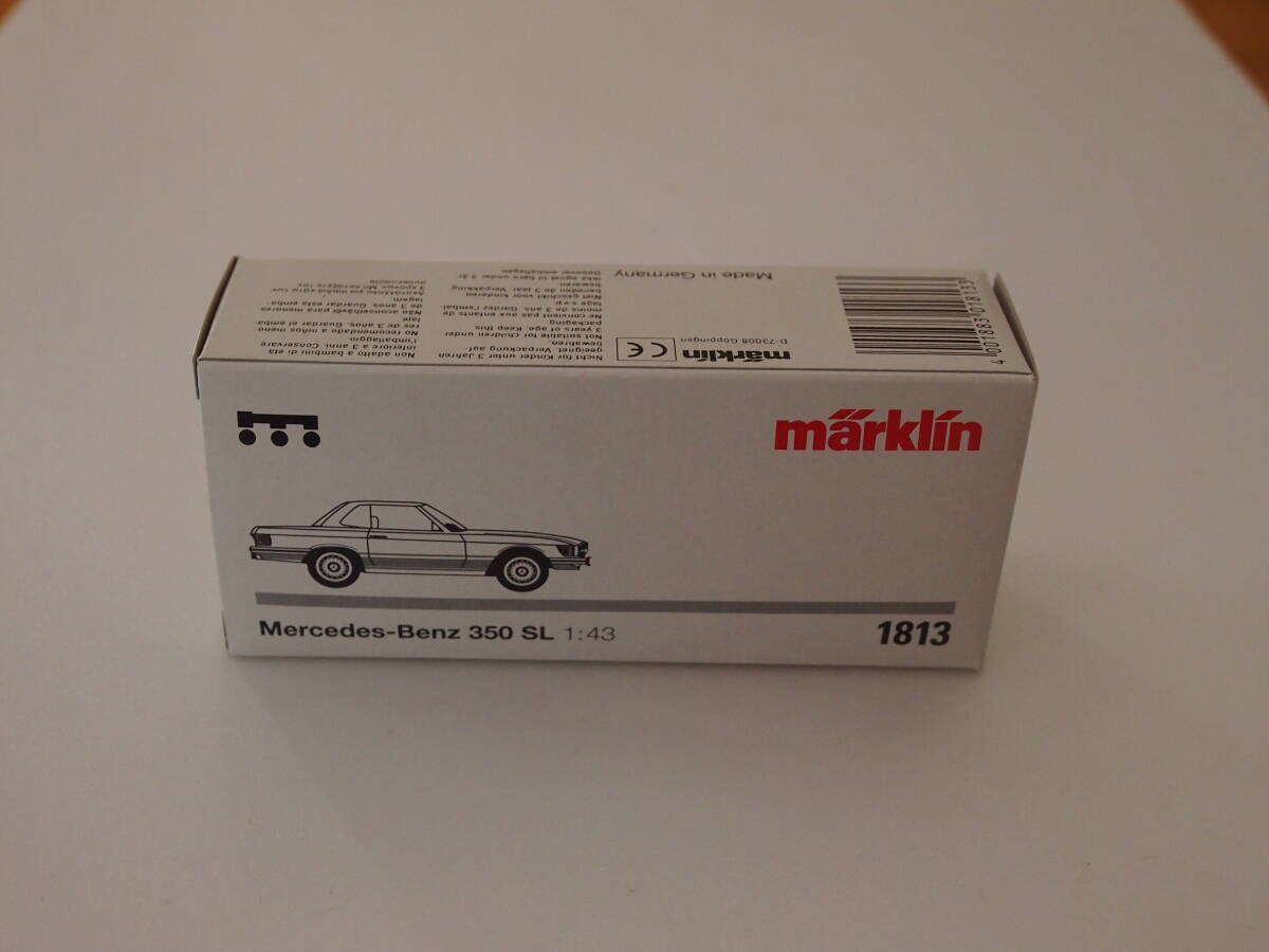 marklin メルクリン 1/43　Mercedes-Benz 350 SL ドイツ製　高品質・入手困難品_画像8
