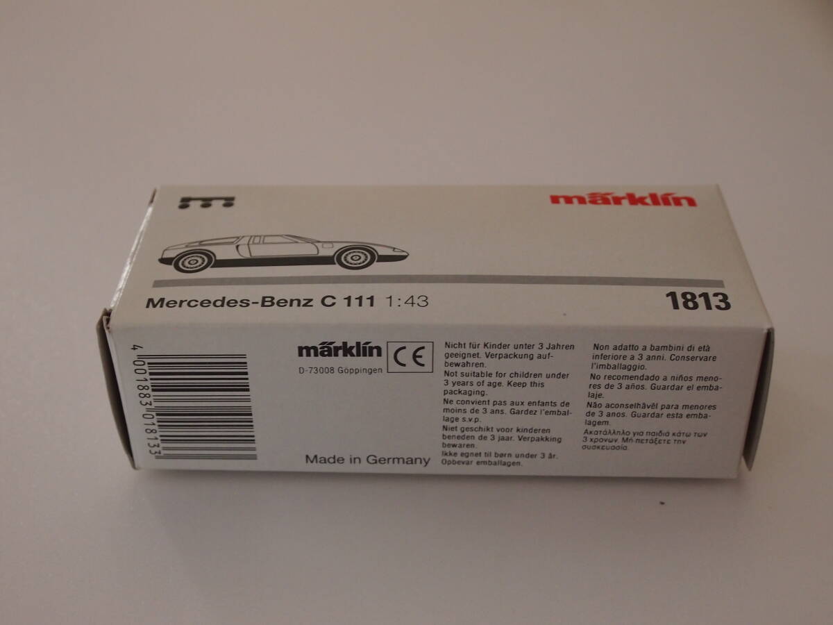marklin メルクリン 1/43　Mercedes-Benz 350 SL ドイツ製　高品質・入手困難品_画像7