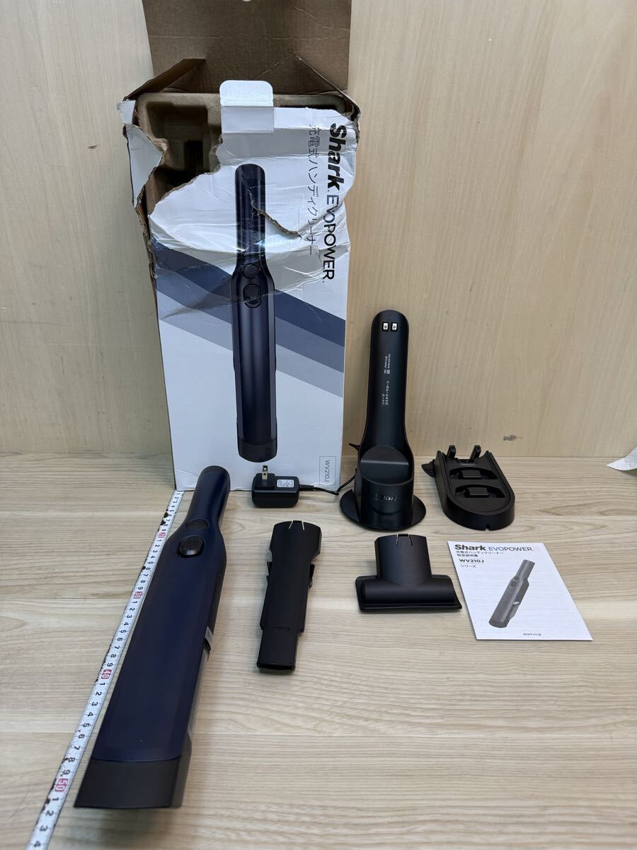 未使用 Shark シャーク ハンディクリーナー WV210J 充電式ハンディクリーナー 元箱破損あり