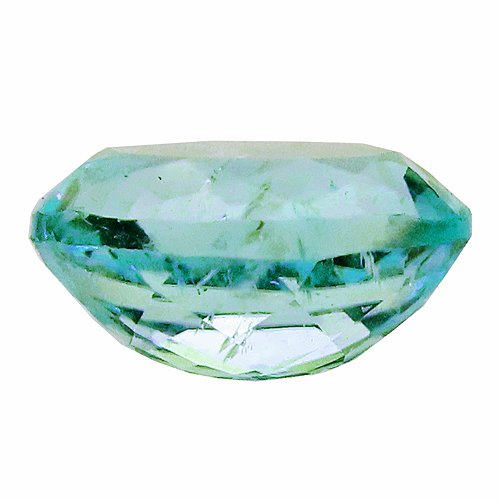 ルース パライバトルマリン 1.91ct CuO:0.41 MnO:2.68 てり良好! やさしいネオンカラー モザンビーク 瑞浪鉱物展示館 5628_画像2