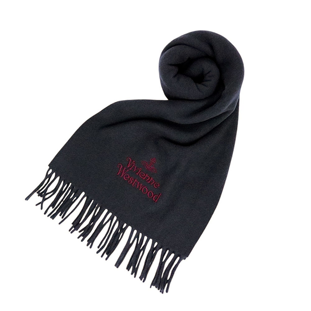 Vivienne Westwood ダークグレー マフラー ヴィヴィアンウエストウッド VIVIENNE WESTWOOD マフラー 24
