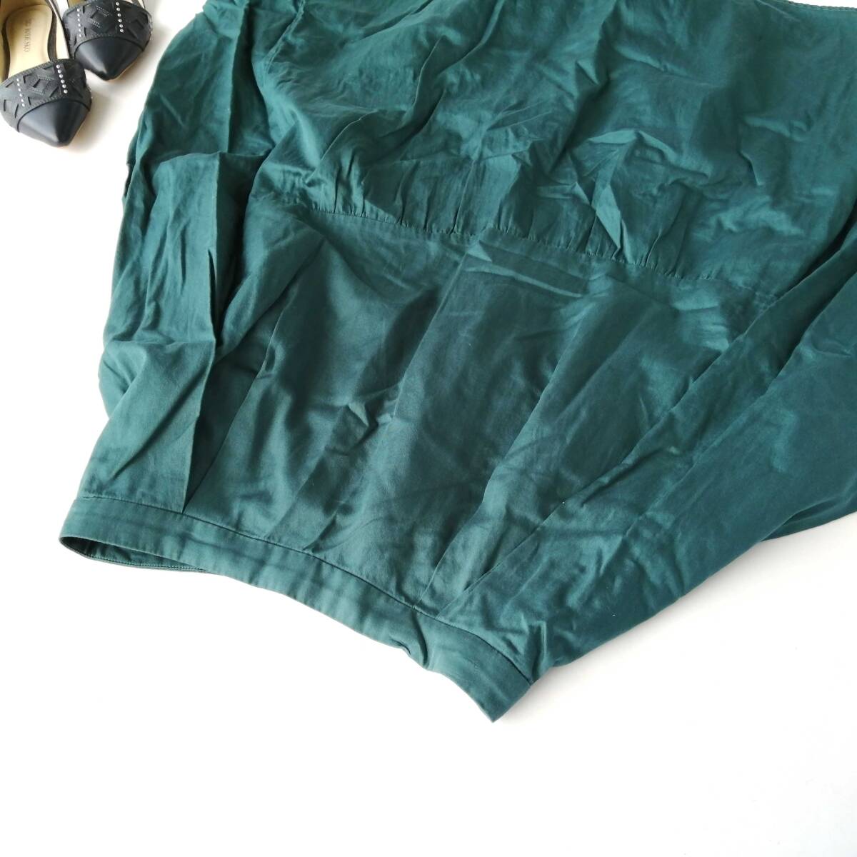 MACPHEE マカフィー トゥモローランド レディース♪ロングスカート サイズ34 グリーン 250805nn【4点同梱で送料無料】_画像5