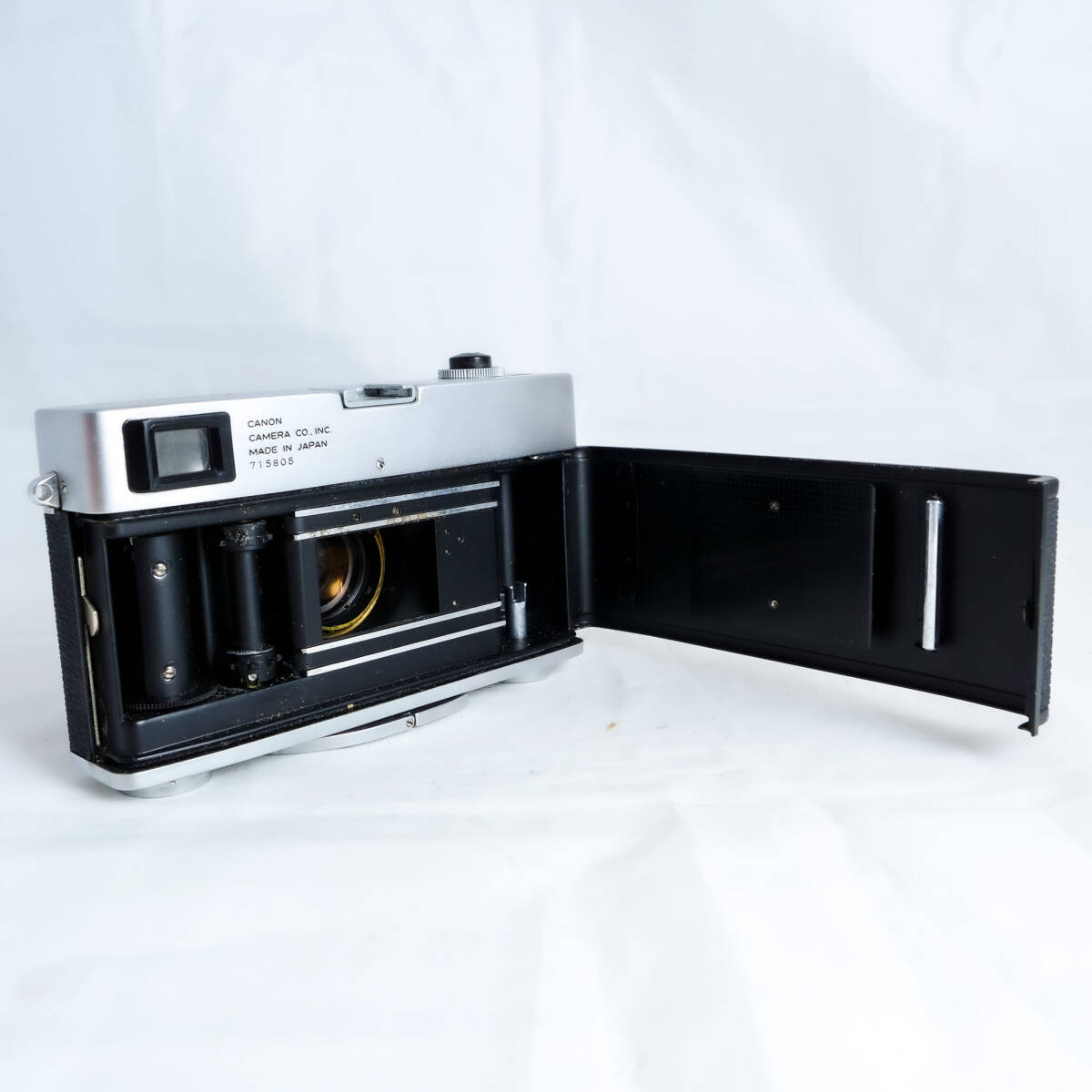 【シャッター動作品】Canon Canonet SE 45mm F1.9 キヤノネット 初期 レンジファインダー_画像6