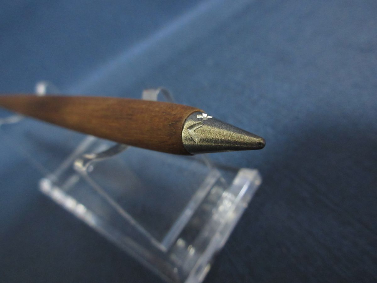 N1867Y axel weinbrecht design アクセル ヴァインブレヒト デザイン Bata Cureve ベータカーブ ウォルナット 金属製インクレスペン 0801_画像4