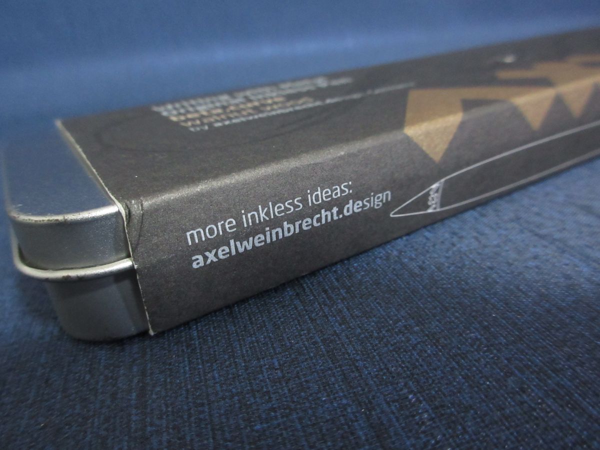 N1867Y axel weinbrecht design アクセル ヴァインブレヒト デザイン Bata Cureve ベータカーブ ウォルナット 金属製インクレスペン 0801_画像8