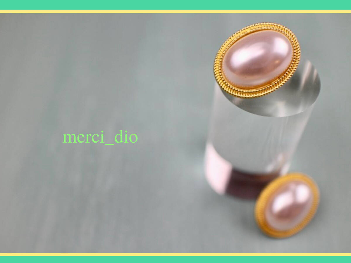 シップス SHIPS ペールトーン ビッグ パール オーバル スタッドピアス ホワイトカラー ゴールドカラー 新品 未使用 トゥモローランド_画像8