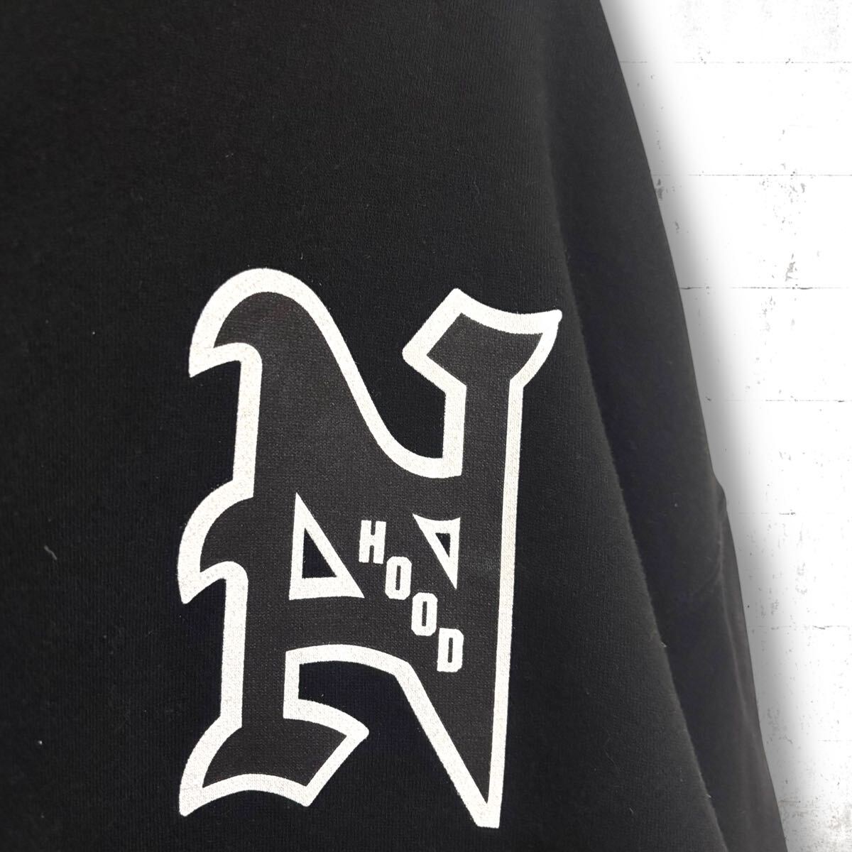 NEIGHBORHOOD カレッジロゴ ロンT Lサイズ 美品 neighborhood スウェット パーカー 22AW ロゴプリント