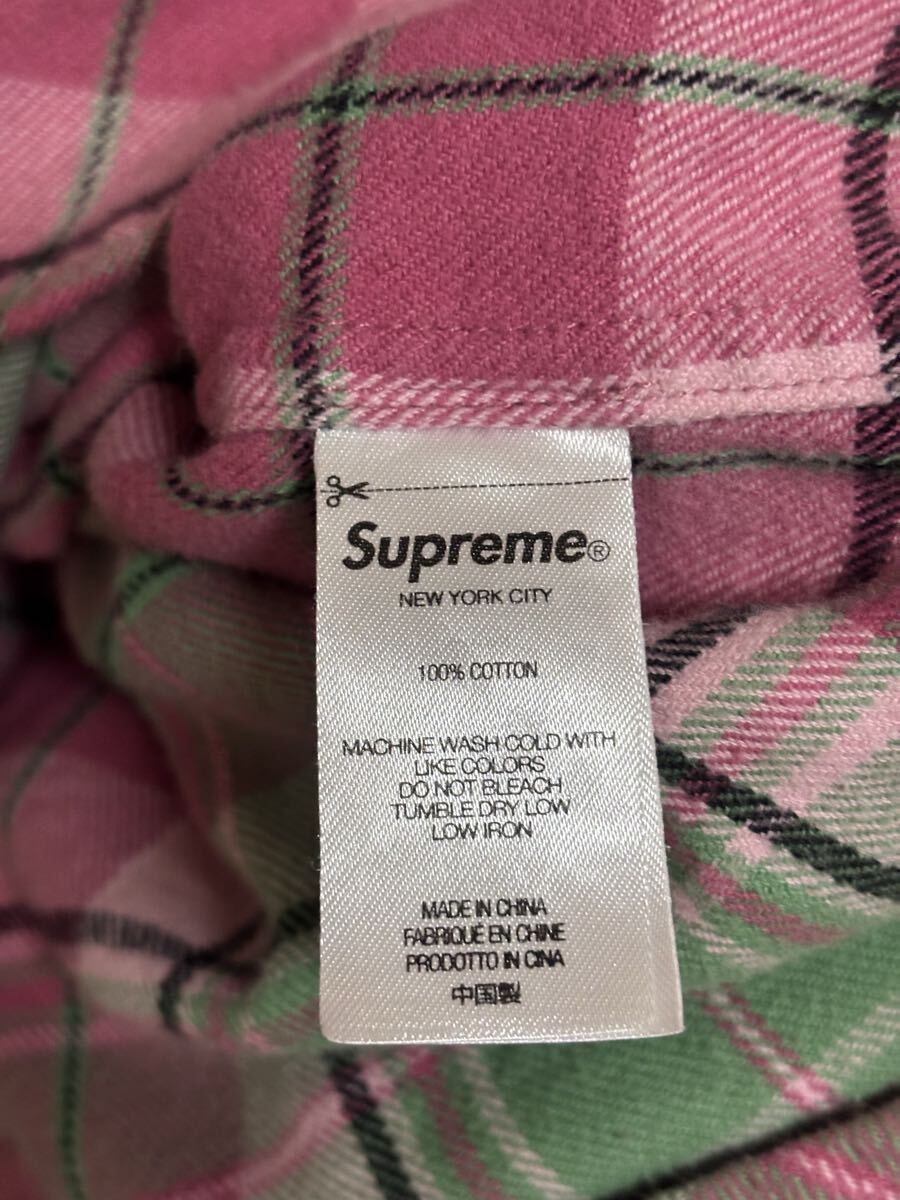 Supreme チェック柄ネルシャツ Lサイズ Supreme - Plaid Flannel Shirt | 人気の高い定番のチェック
