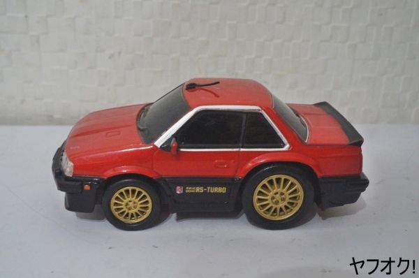 ドライブタウン 日産 スカイライン RS プルバックミニカー 赤_画像2