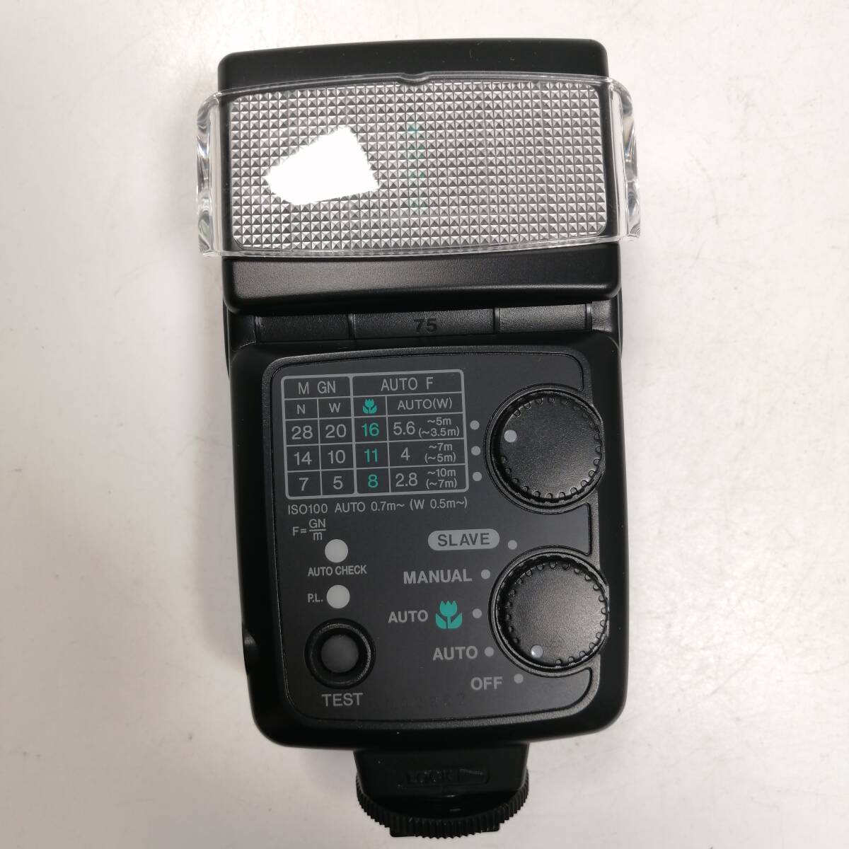 Panasonic パナソニック PE-28S オートストロボ フラッシュ ストロボ ジャンク 801304-60_画像3