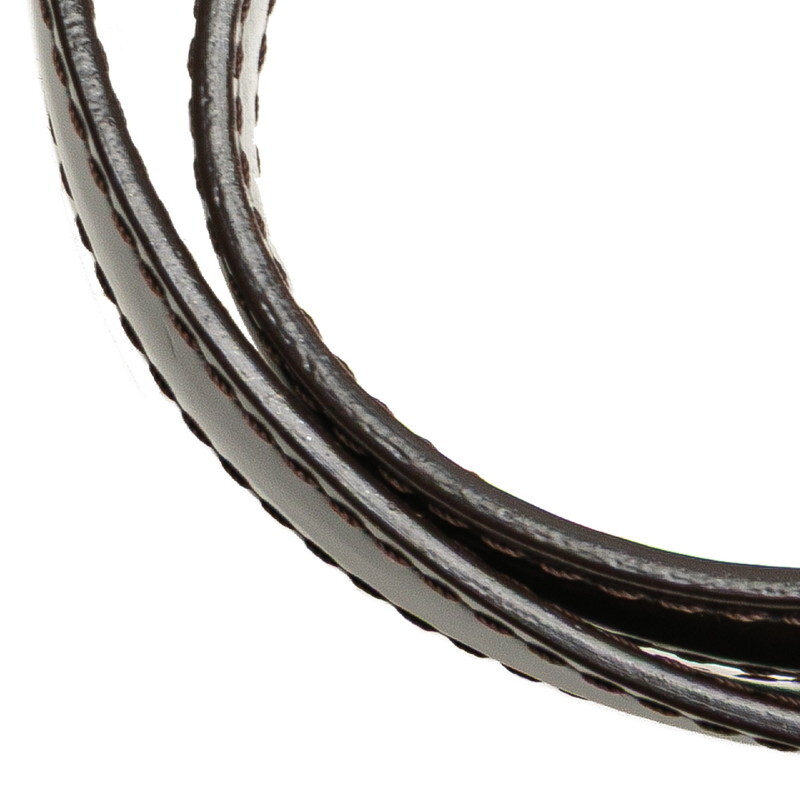 ルイ ヴィトン ダミエ カバ ローズベリー ハンドバッグ ショルダーバッグ 2WAY N41177 ブラウン PVC レザー LOUIS VUITTON 【中古】_画像4